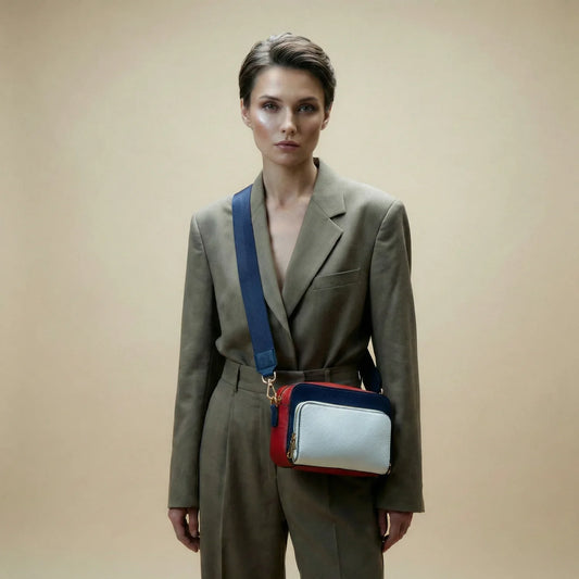 Borsa da Donna Online Crossbody Bag Tricolore - vivace borsa tracolla