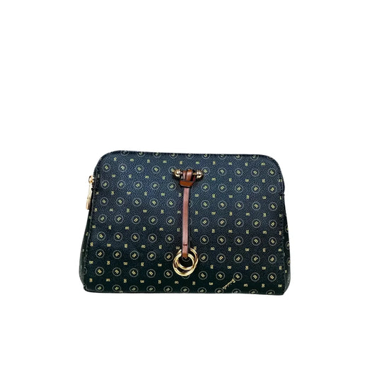 Navy and White Large Capacity Satchel Bag MS-2290