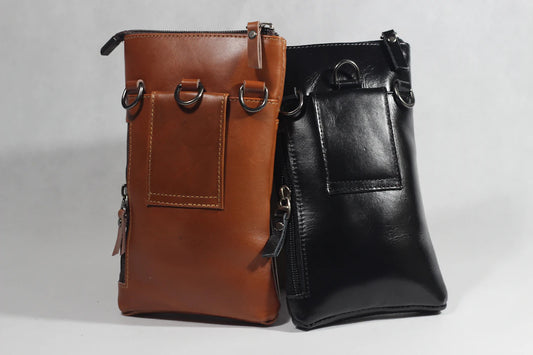 Stylish Leather Handbags with Versatile Removable Straps