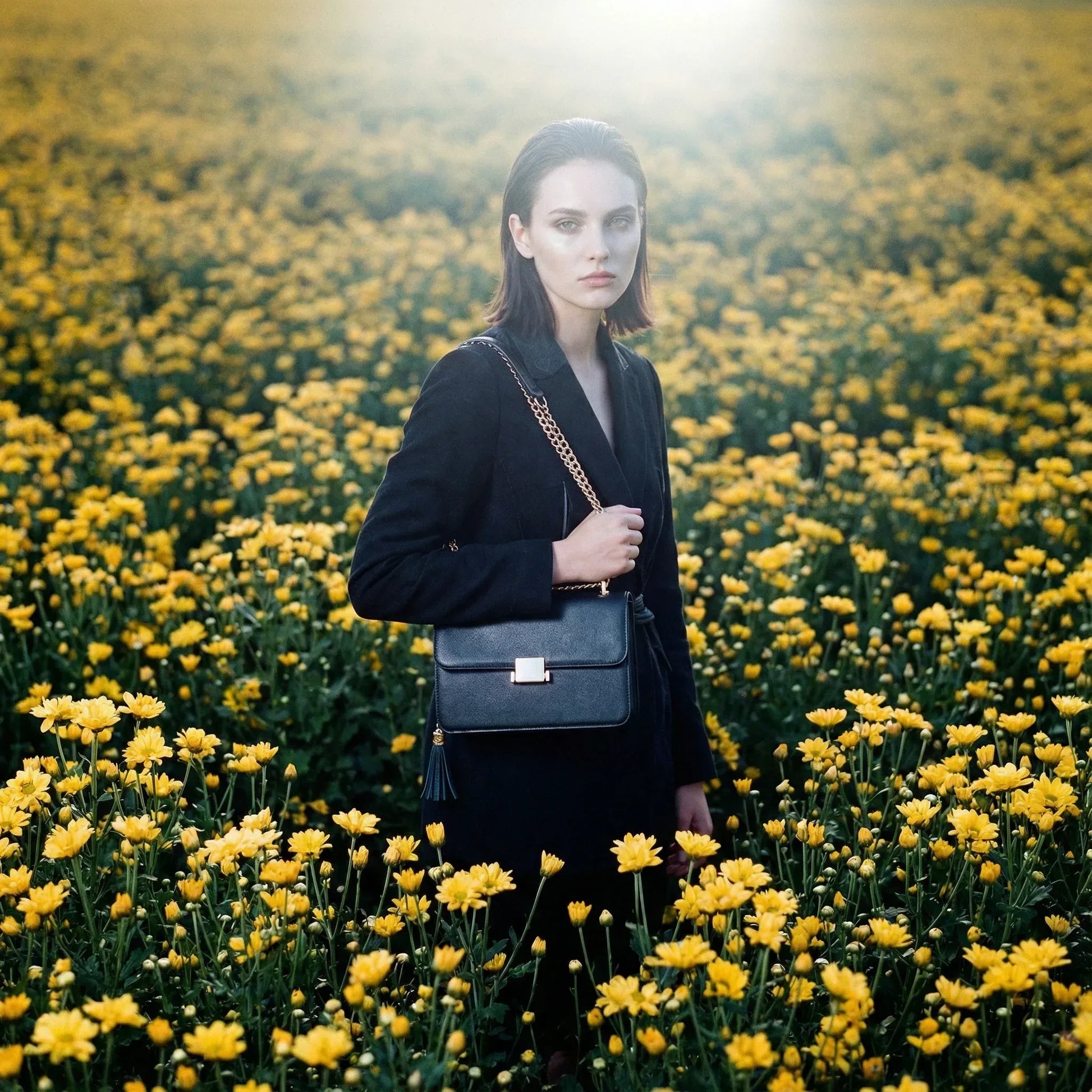 Black Viki crossbody bag MS-0531 - Stile Donna Bags