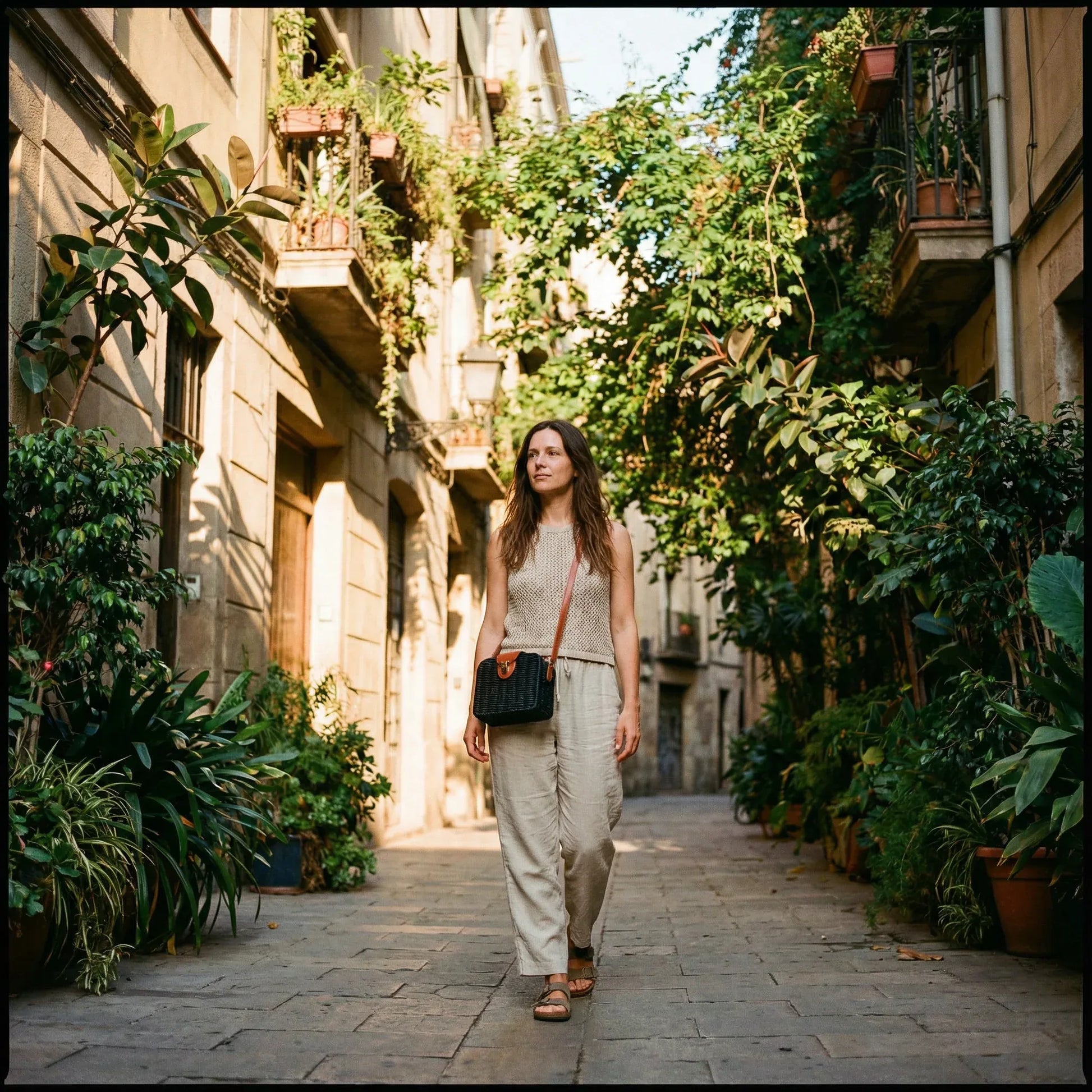 Black Woven Bag MS-5121 - Stile Donna Bags