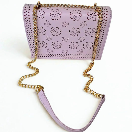 Crossbody Bag with Chain Strap - MS-6936 - Stile Donna Bags