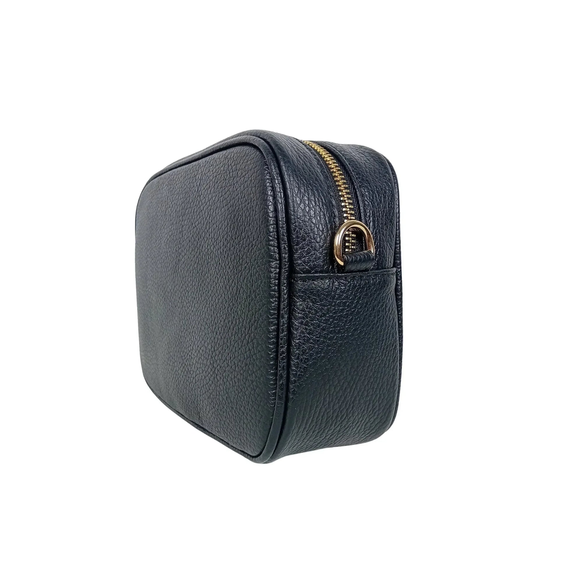 Crossbody bag in full-grain Leather MS-5990 - Stile Donna Bags