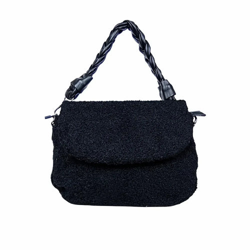 Leather Handbag with sturdy rug Materia MS-9834 - Stile Donna Bags