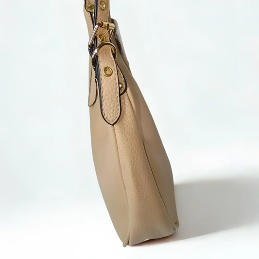 Leather Shoulder Bag - MS-0280 - Stile Donna Bags