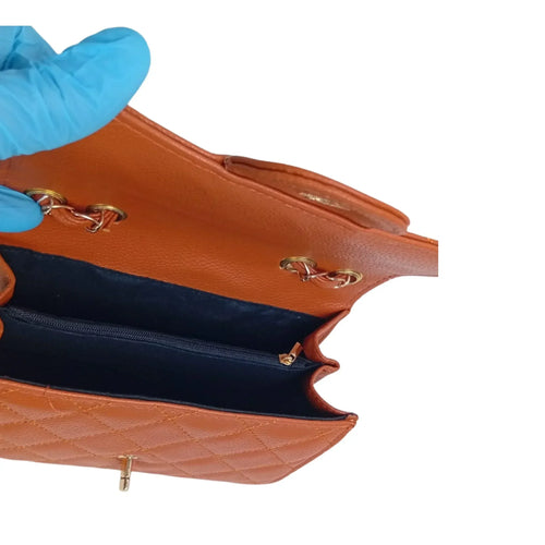 Leather Shoulder Bag - MS-4554 - Stile Donna Bags