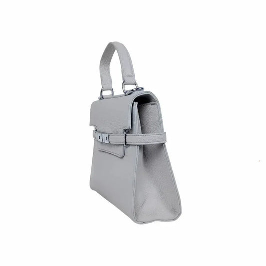 Leather handbag with removable shoulder strap MS-9518 - Stile Donna Bags