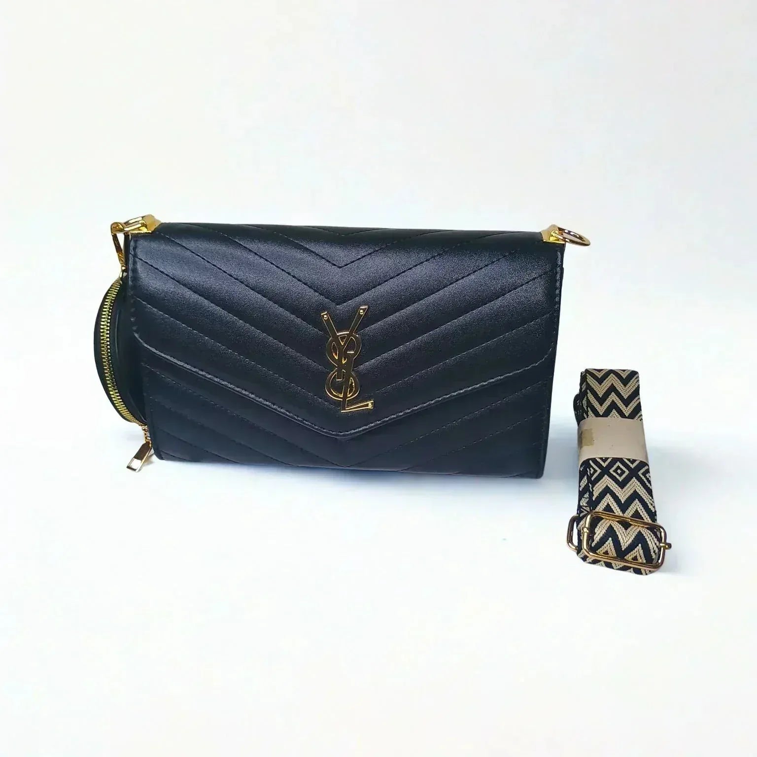 Leather shoulder bag - MS-7985 - Stile Donna Bags