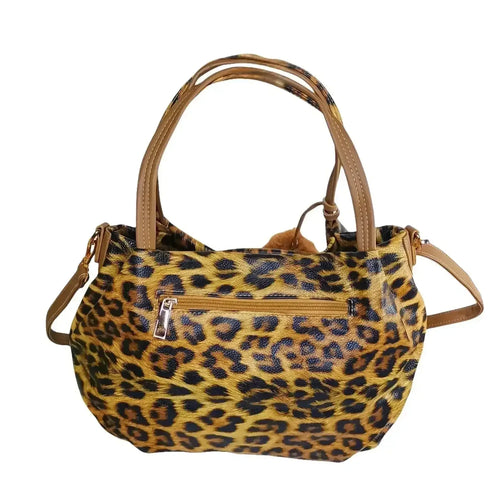 Leopard print handbag MS-0676 - Stile Donna Bags