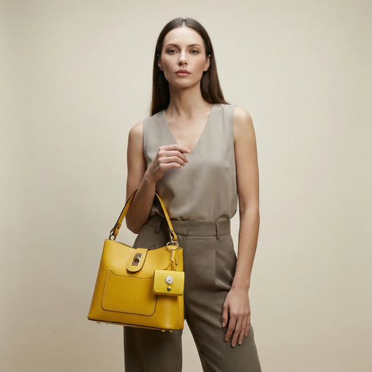 Mini Floral Wallet Key Charm – Coin Pouch - Stile Donna Bags