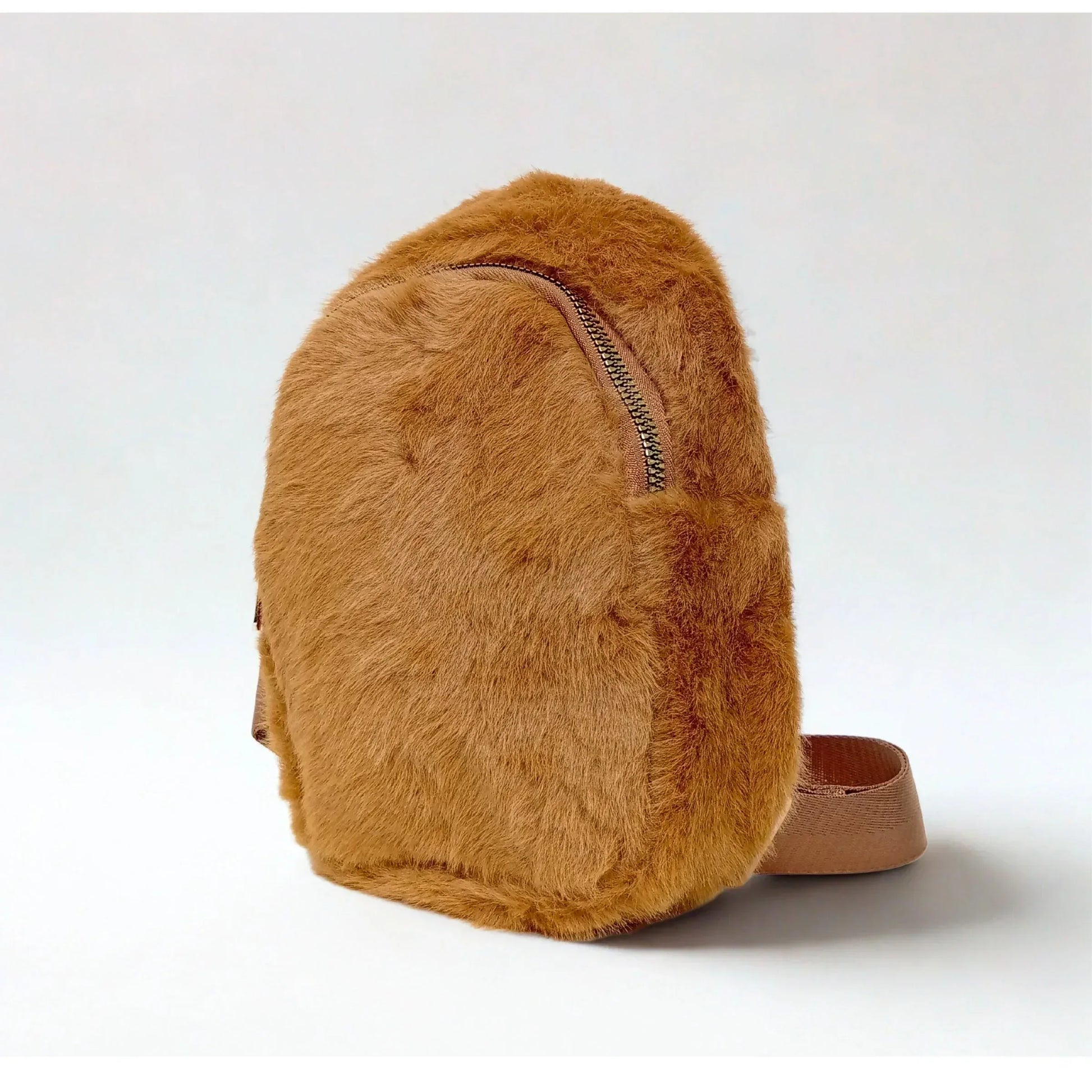 Mini faux fur crossbody bag - Stile Donna Bags