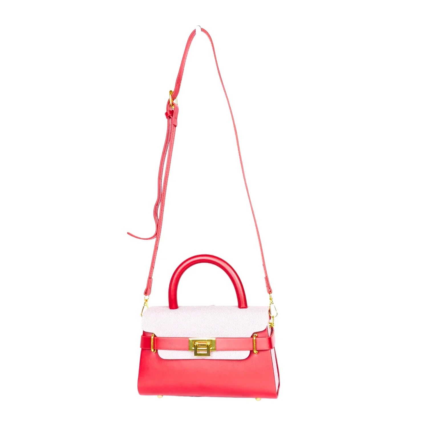 Mini Top-Handle Crossbody Statement Bag - Stile Donna Bags