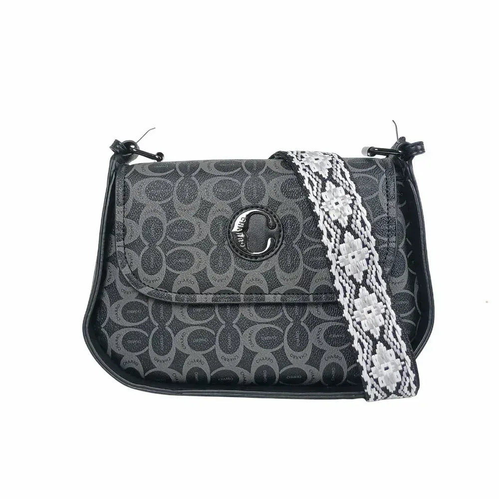 Saddle handbag charro with shoulder strap MS-3594 - Stile Donna Bags