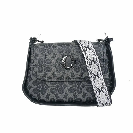 Saddle handbag charro with shoulder strap MS-3594 - Stile Donna Bags