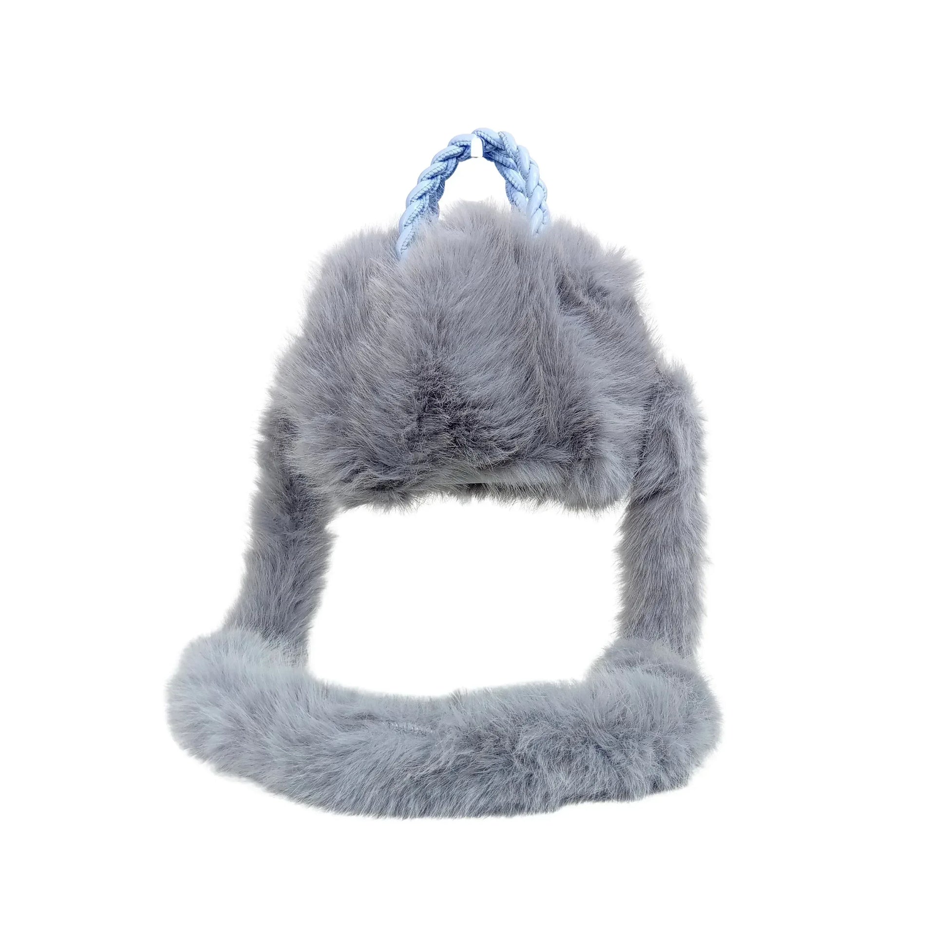 Soft fuzzy faux-fur handbag MS-0560 - Stile Donna Bags