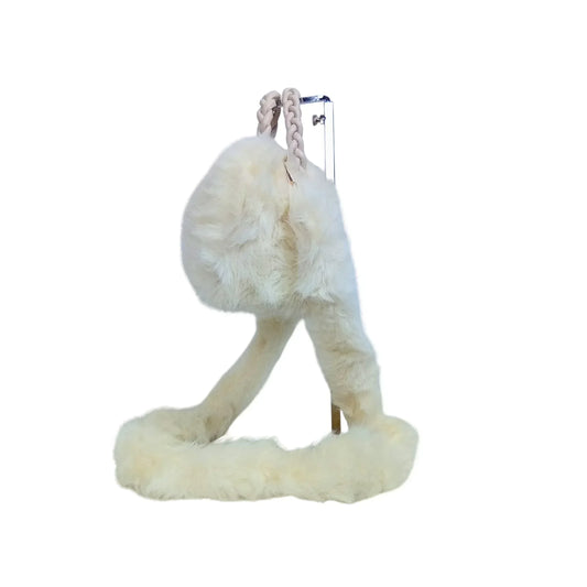 Soft fuzzy faux-fur handbag MS-0560 - Stile Donna Bags