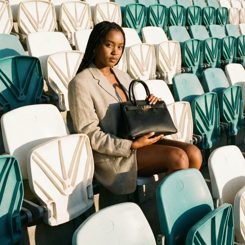 Velinara MS-0787 full-grain leather handbag with detachable strap - Stile Donna Bags