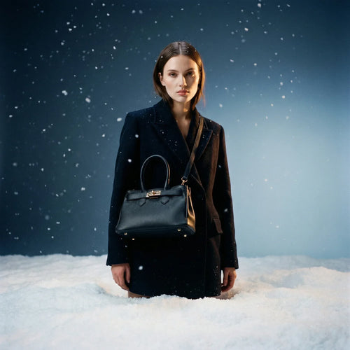 Velinara MS-0787 full-grain leather handbag with detachable strap - Stile Donna Bags