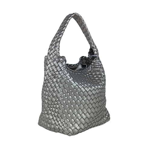 Woven handbag bucket design MS-6349 - Stile Donna Bags