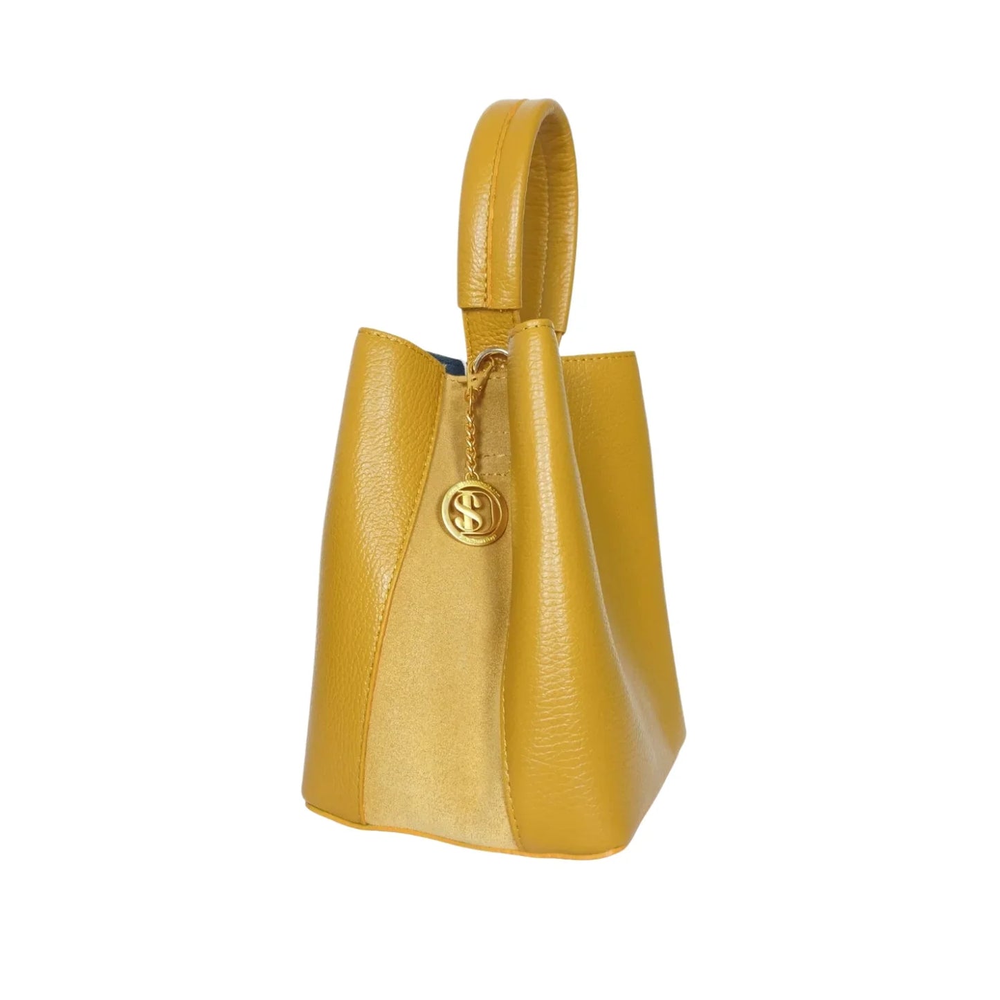 Borsa a Secchiello in Vera Pelle per l’Uso Quotidiano - borsa secchiello pelle