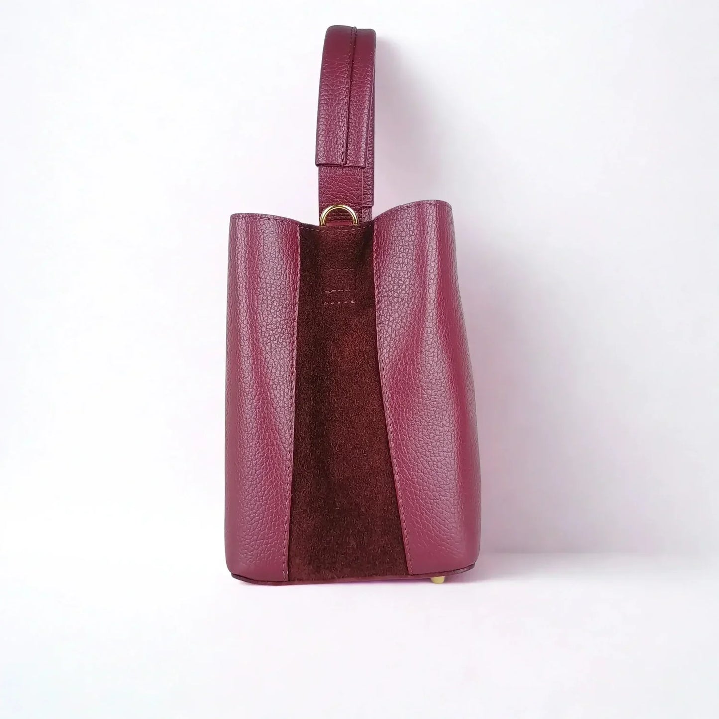 Borsa a Secchiello in Vera Pelle per l’Uso Quotidiano - borsa secchiello pelle