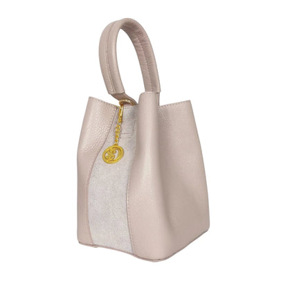 Borsa a Secchiello in Vera Pelle per l’Uso Quotidiano - morbida borsa secchiello