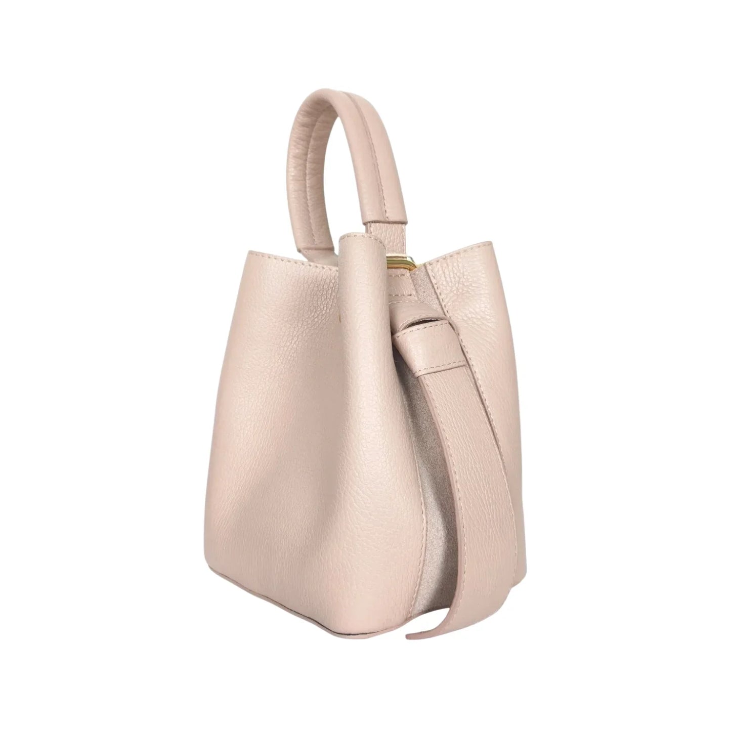 Borsa a Secchiello in Vera Pelle per l’Uso Quotidiano - morbida borsa secchiello