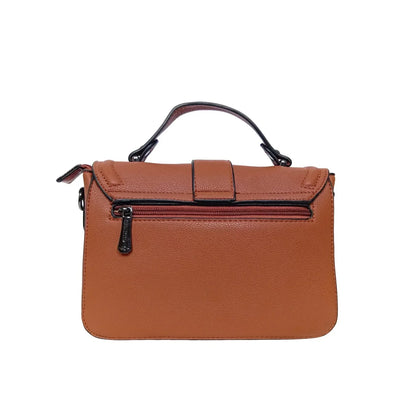 Borsa a spalla rigida in pelle PU premium - borsa tracolla