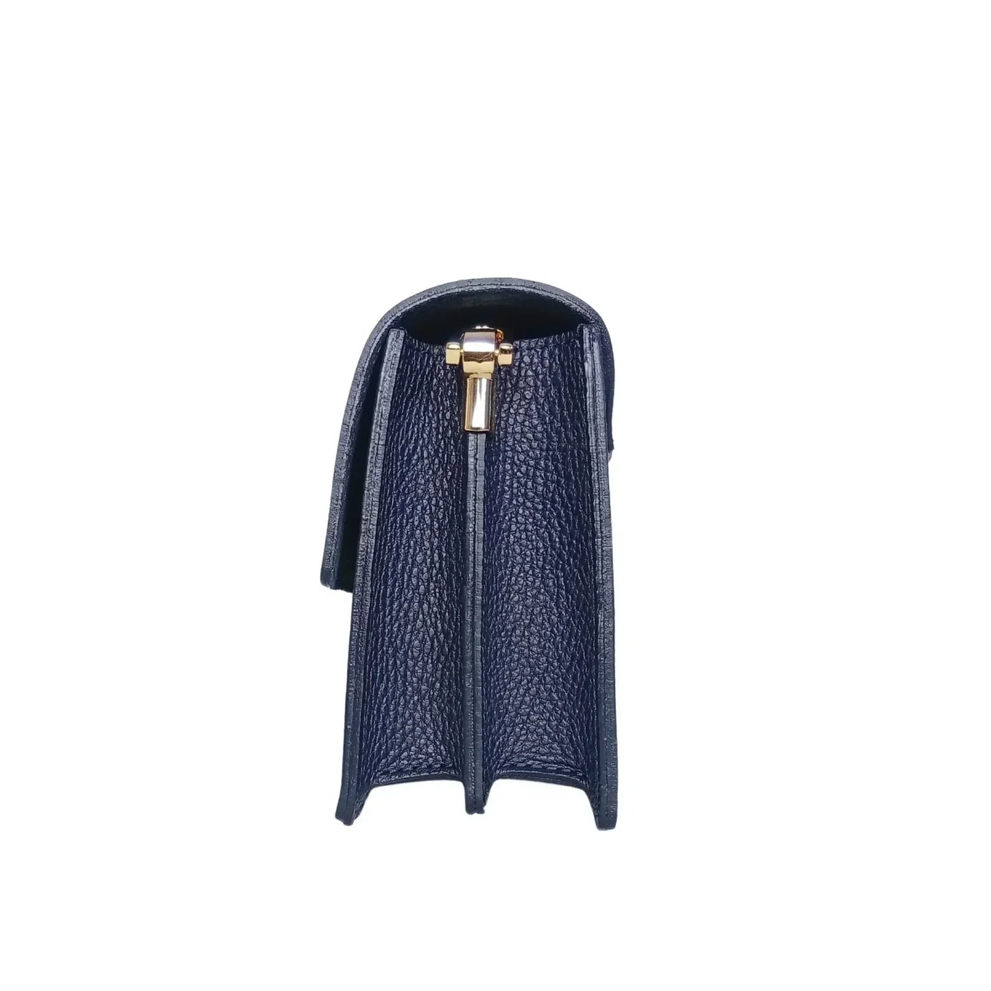 Borsa a tracolla Donna Luxe Crossbody in vera pelle - clutch testurizzata