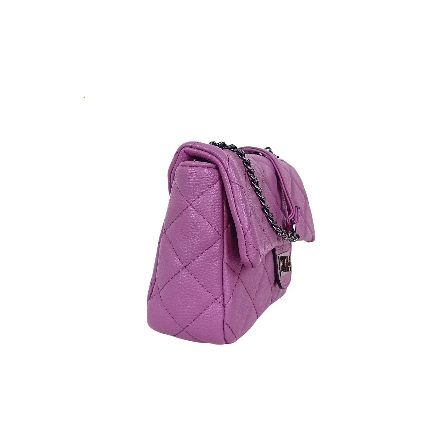Borsa a Tracolla in Pelle Trapuntata MS-5777 - borsa pelle trapuntata