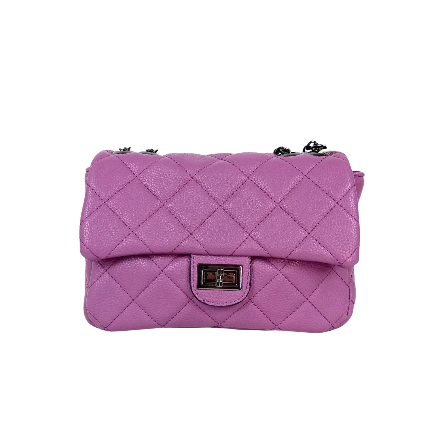 Borsa a Tracolla in Pelle Trapuntata MS-5777 - borsa tracolla trapuntata