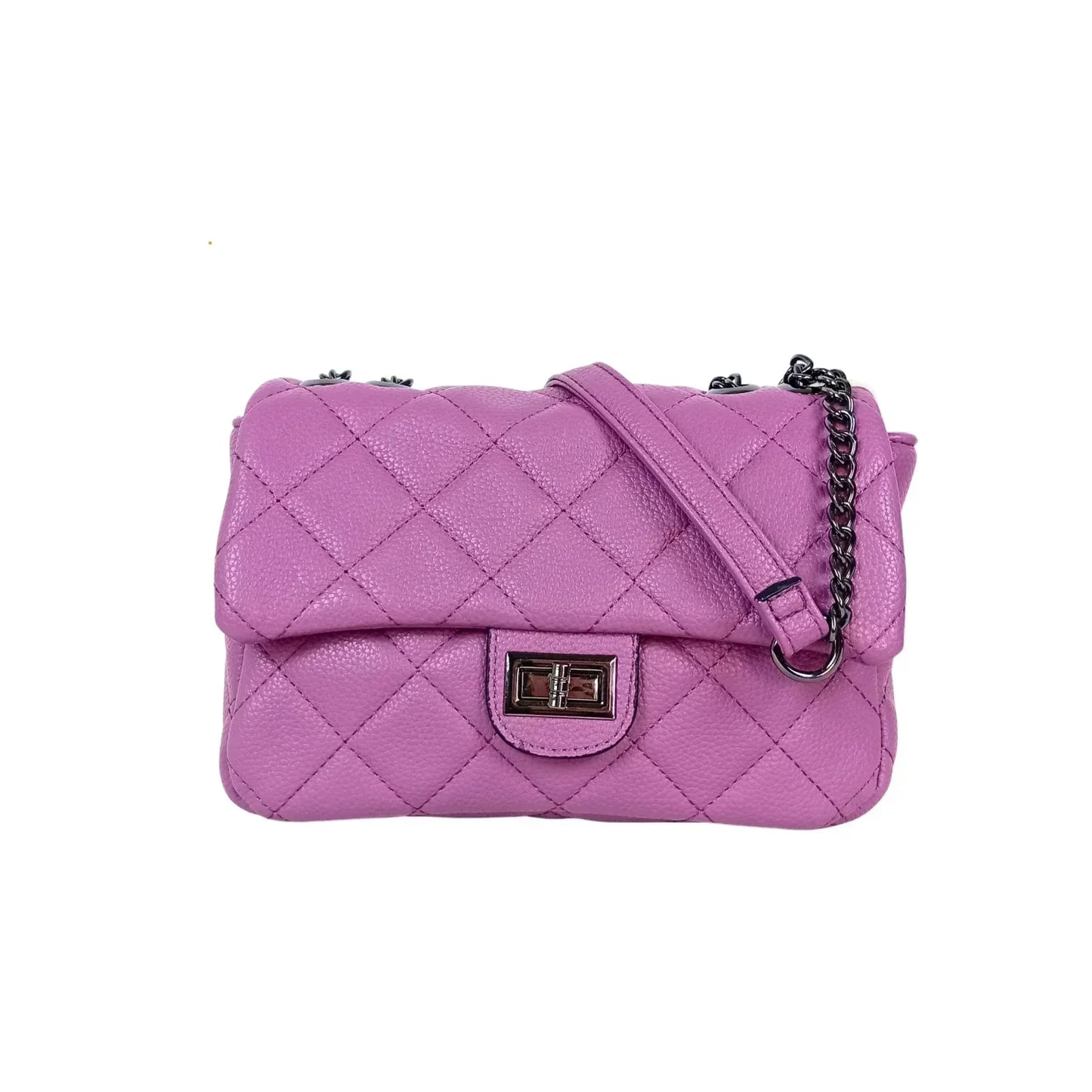 Borsa a Tracolla in Pelle Trapuntata MS-5777 - vivace borsa tracolla