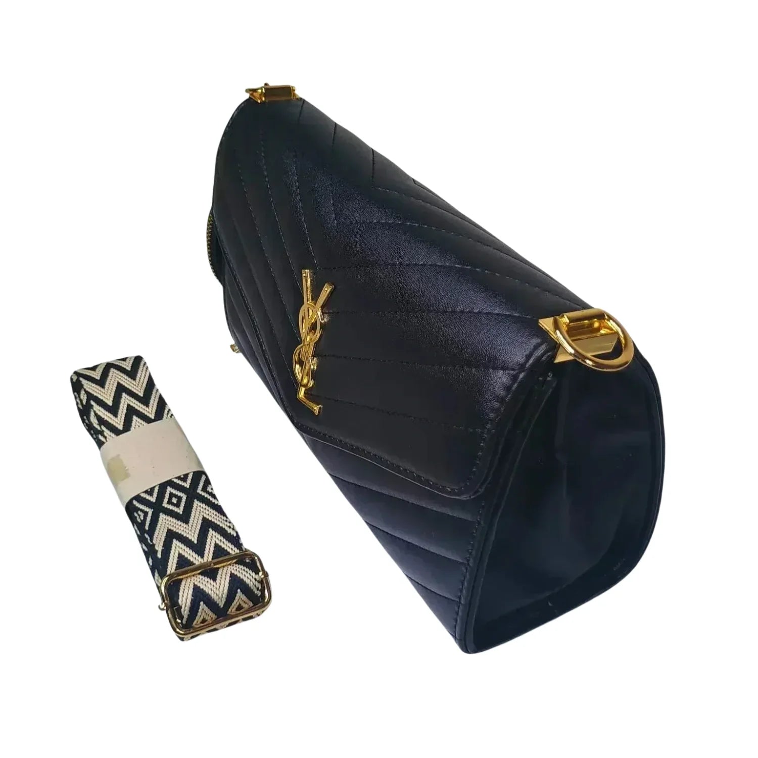 Borsa a Tracolla in Pelle Trapuntata Saint Laurent da Donna - borsa pelle trapuntata