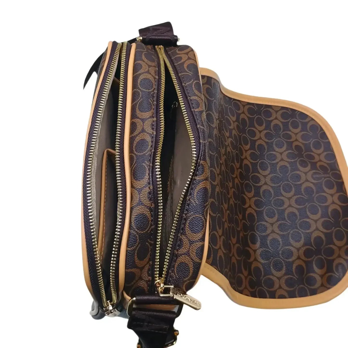 Borsa a Tracolla MS-4355 Design Classico Funzionalità Pratica - borsa tracolla coach