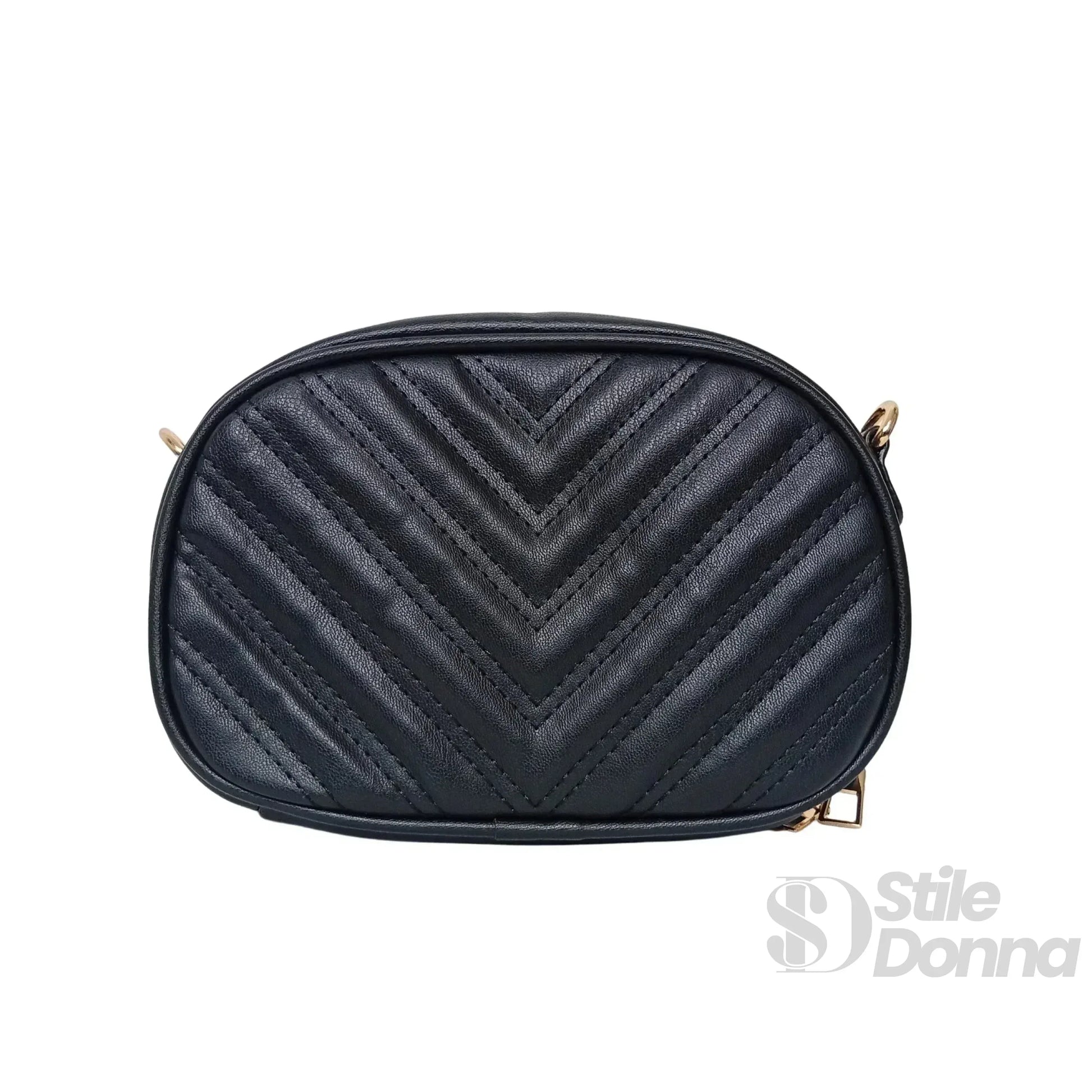 borsa-a-tracolla-ovale-trapuntata-pelle-769 - Stile Donna Bags