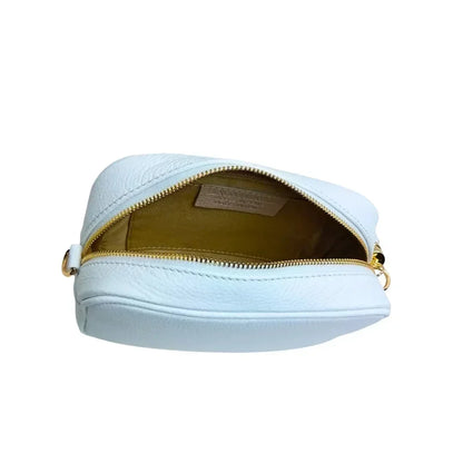 Borsa Crossbody in Vera Pelle con Tracolla Regolabile - borsa tracolla pelle