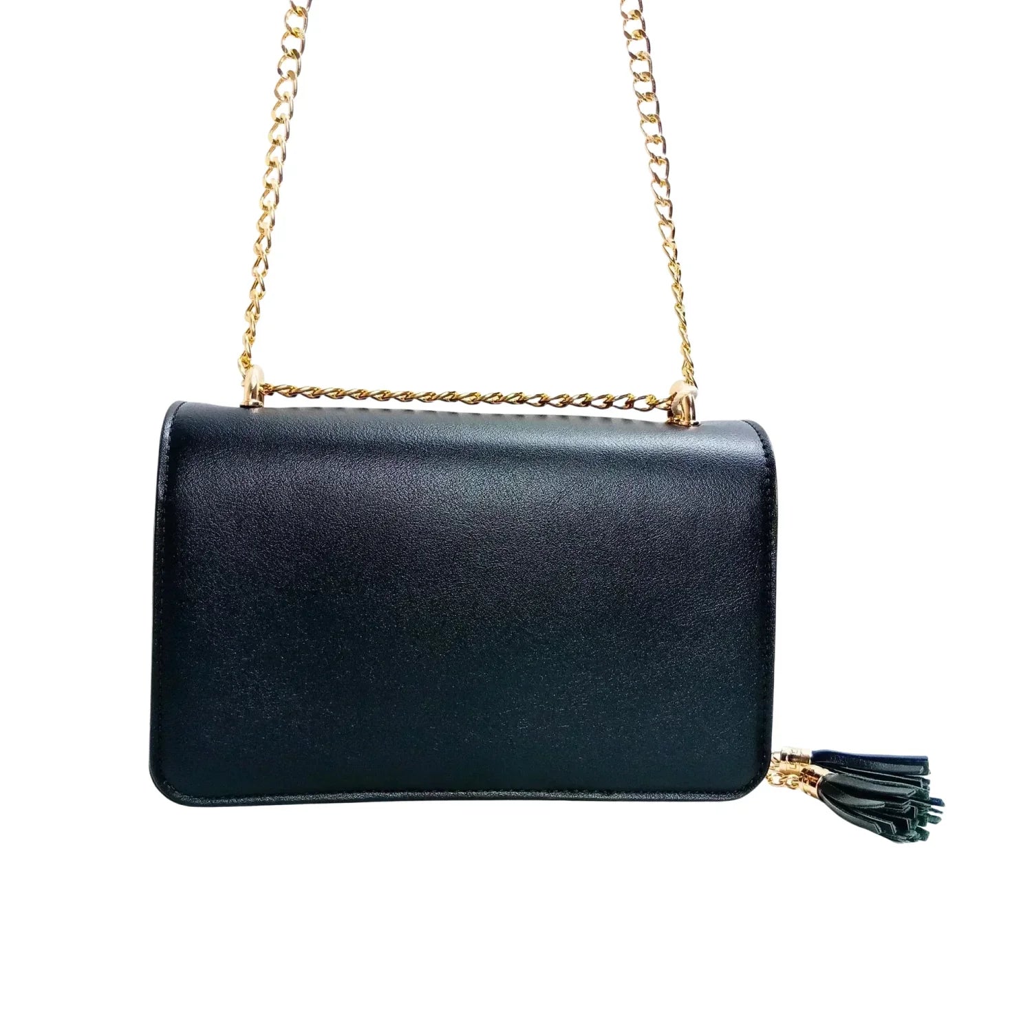 Borsa Crossbody Viki in Pelle Nera - borsa tracolla pelle