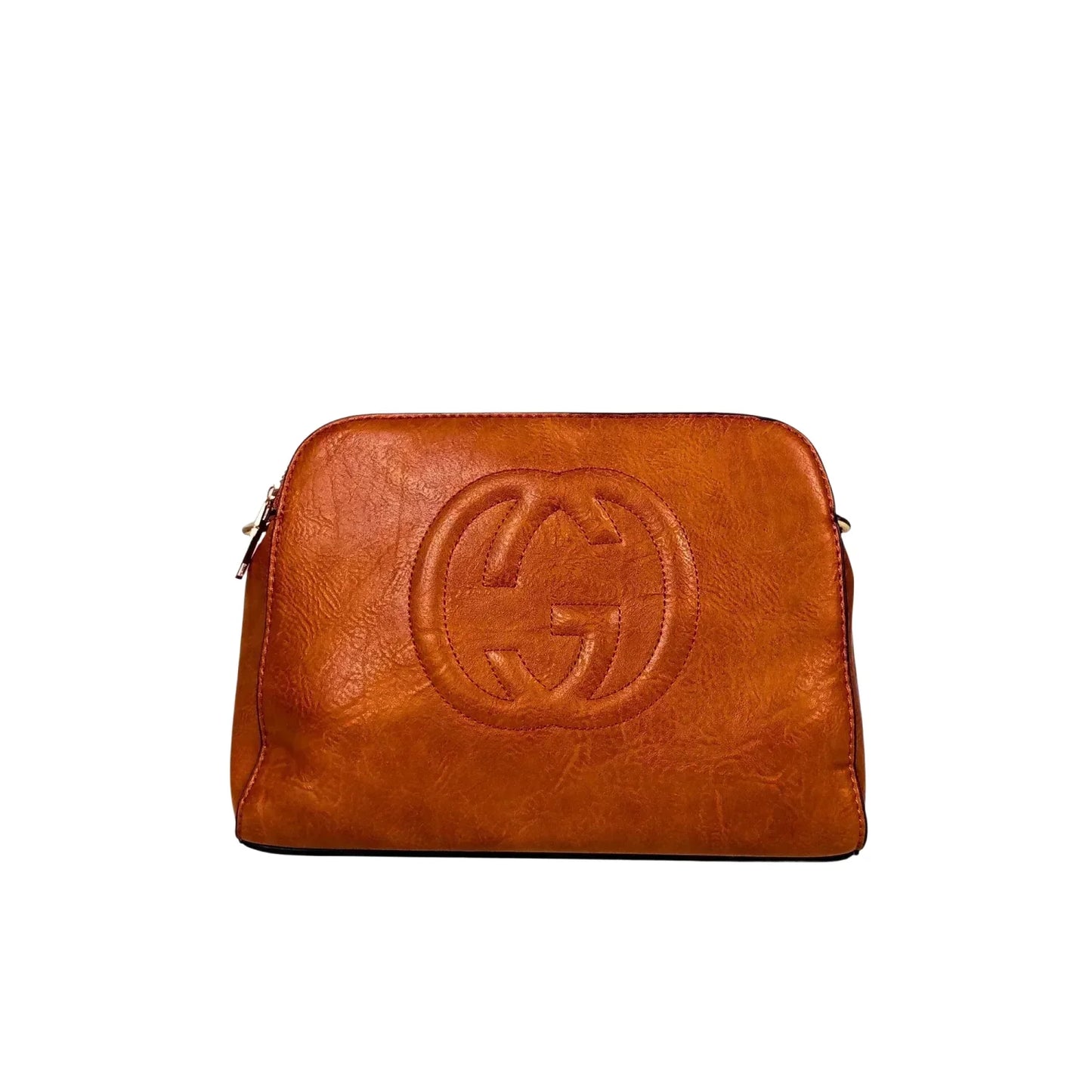 Borsa da Donna in Pelle Marrone con Tracolla Removibile - borsa tracolla gucci