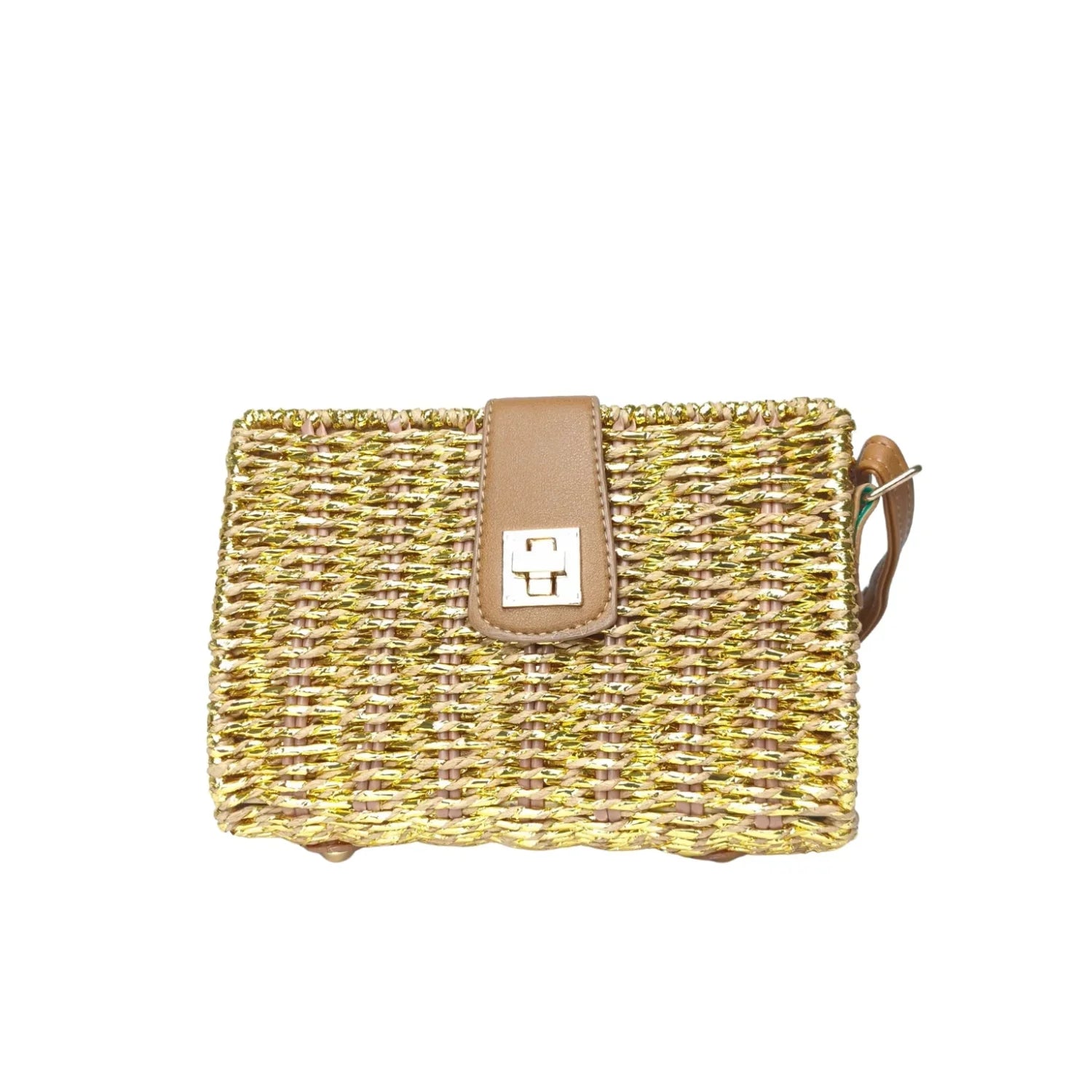 Borsa da Donna Online Intrecciata a Mano in Paglia - borsa clutch intrecciata