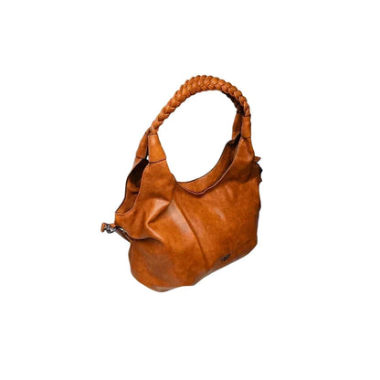 Borsa Hobo Shopping Bag in Pelle Cuoio - borsa hobo pelle