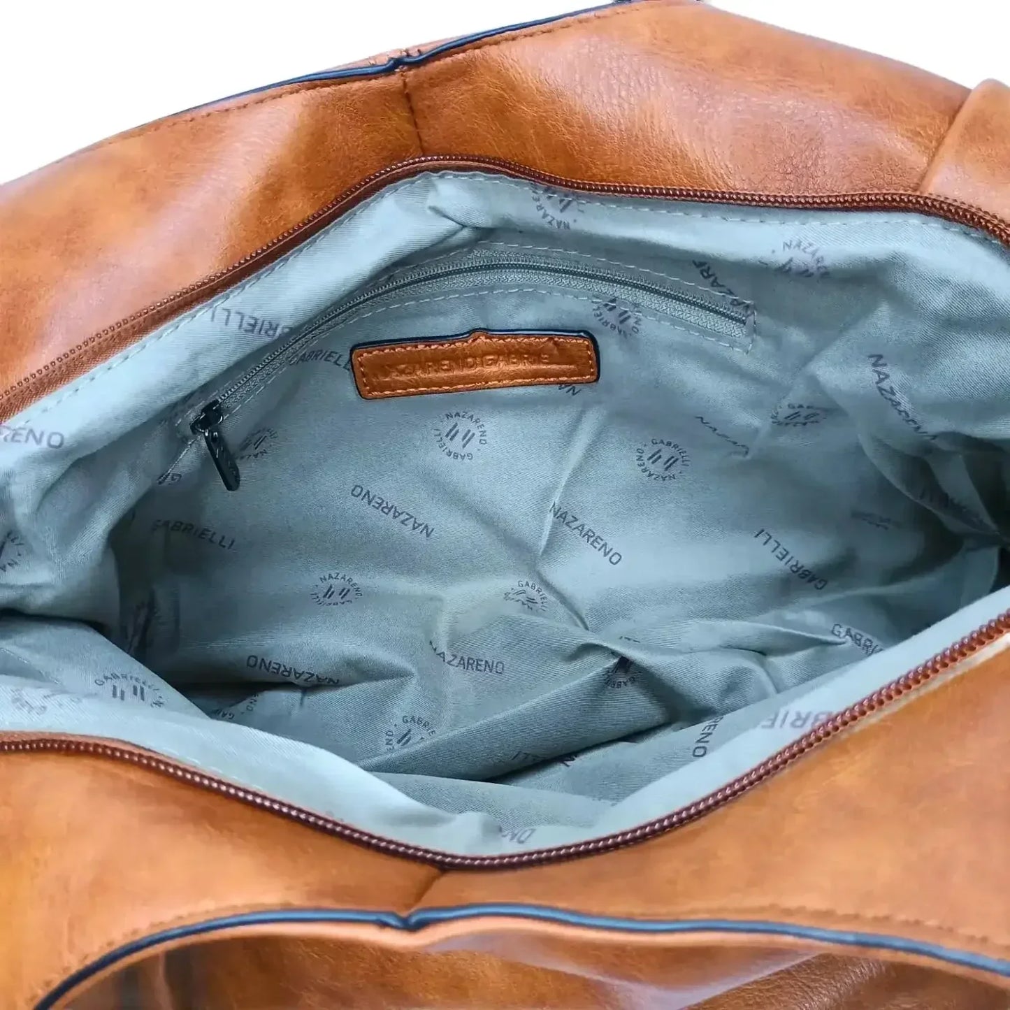 Borsa Hobo Shopping Bag in Pelle Cuoio - borsa pelle color