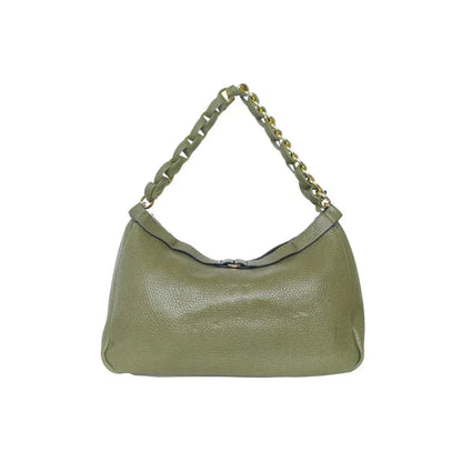 Borsa in pelle con tracolla a catena Kara Knotted Strap - borsa hobo