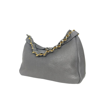 Borsa in pelle con tracolla a catena Kara Knotted Strap - borsa hobo