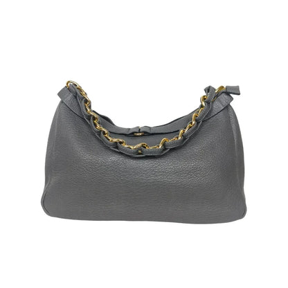 Borsa in pelle con tracolla a catena Kara Knotted Strap - borsa hobo