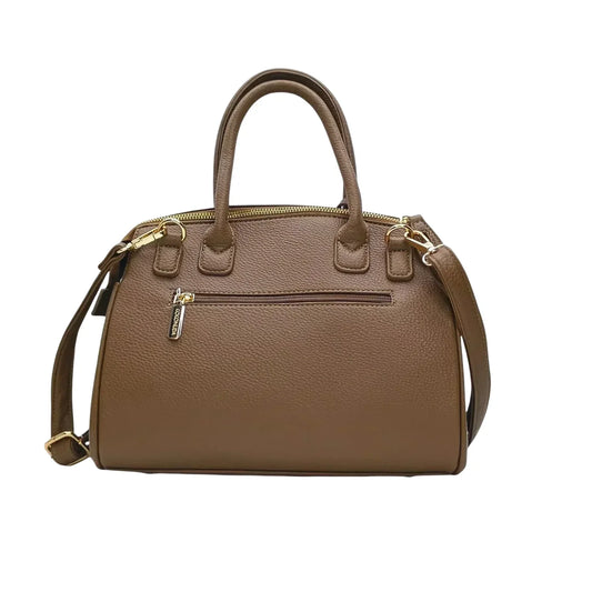 Borsa in pelle premium MS-8345 con raffinata maestria - borsa marrone