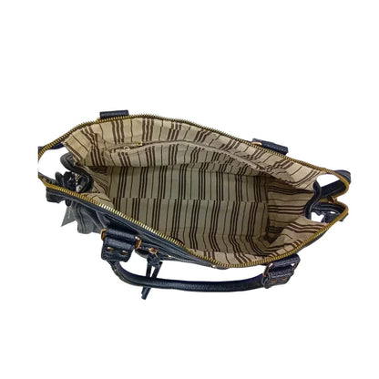 Borsa in pelle PU premium con hardware tono oro - borsa tote