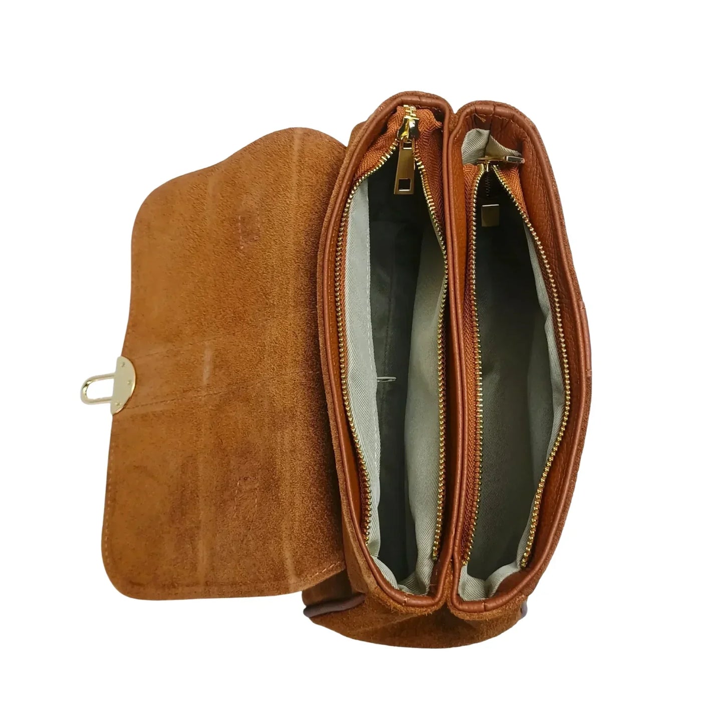 Borsa in Pelle Scamosciata Venezia - borsa tracolla camoscio