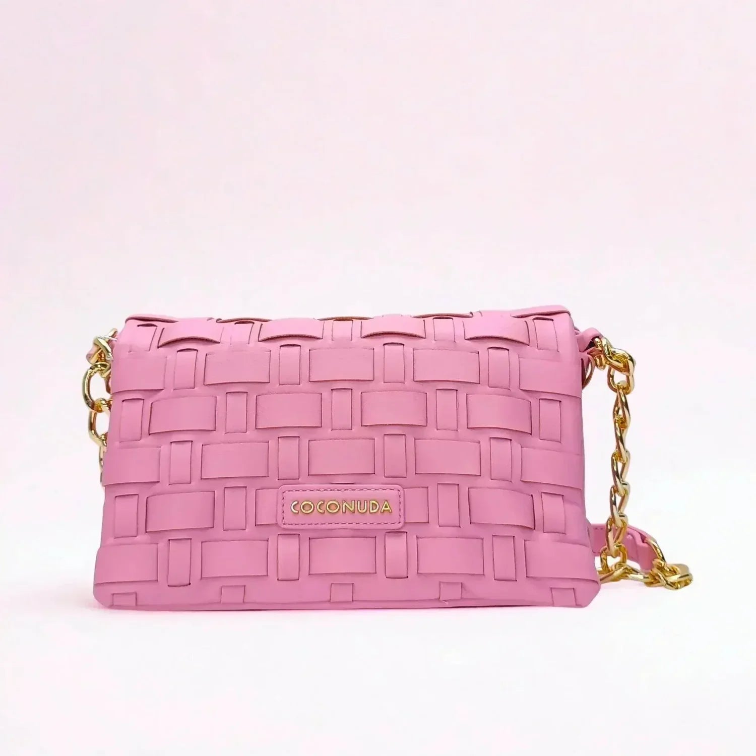 Borsa Intrecciata Argento Coconuda a Tracolla - borsa tracolla pelle