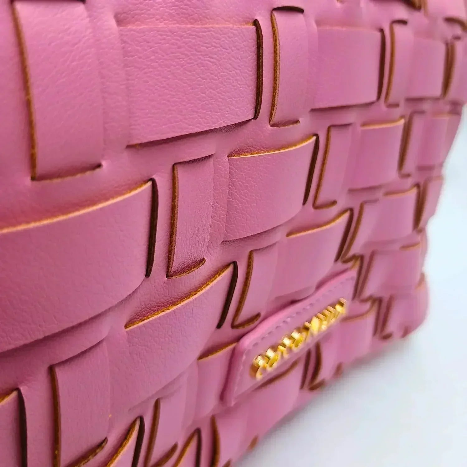 Borsa Intrecciata Argento Coconuda a Tracolla - borsa pelle intrecciata