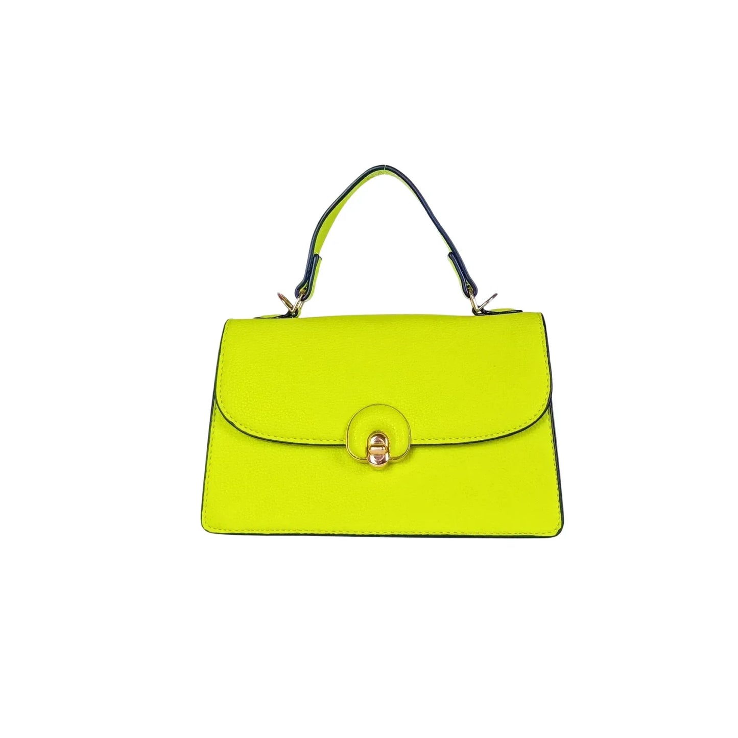Borsa Mini Elegante in Pelle Verde da Donna - borsa verde lime